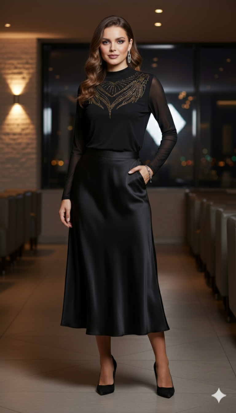 Bold & Beautiful Power Net Top