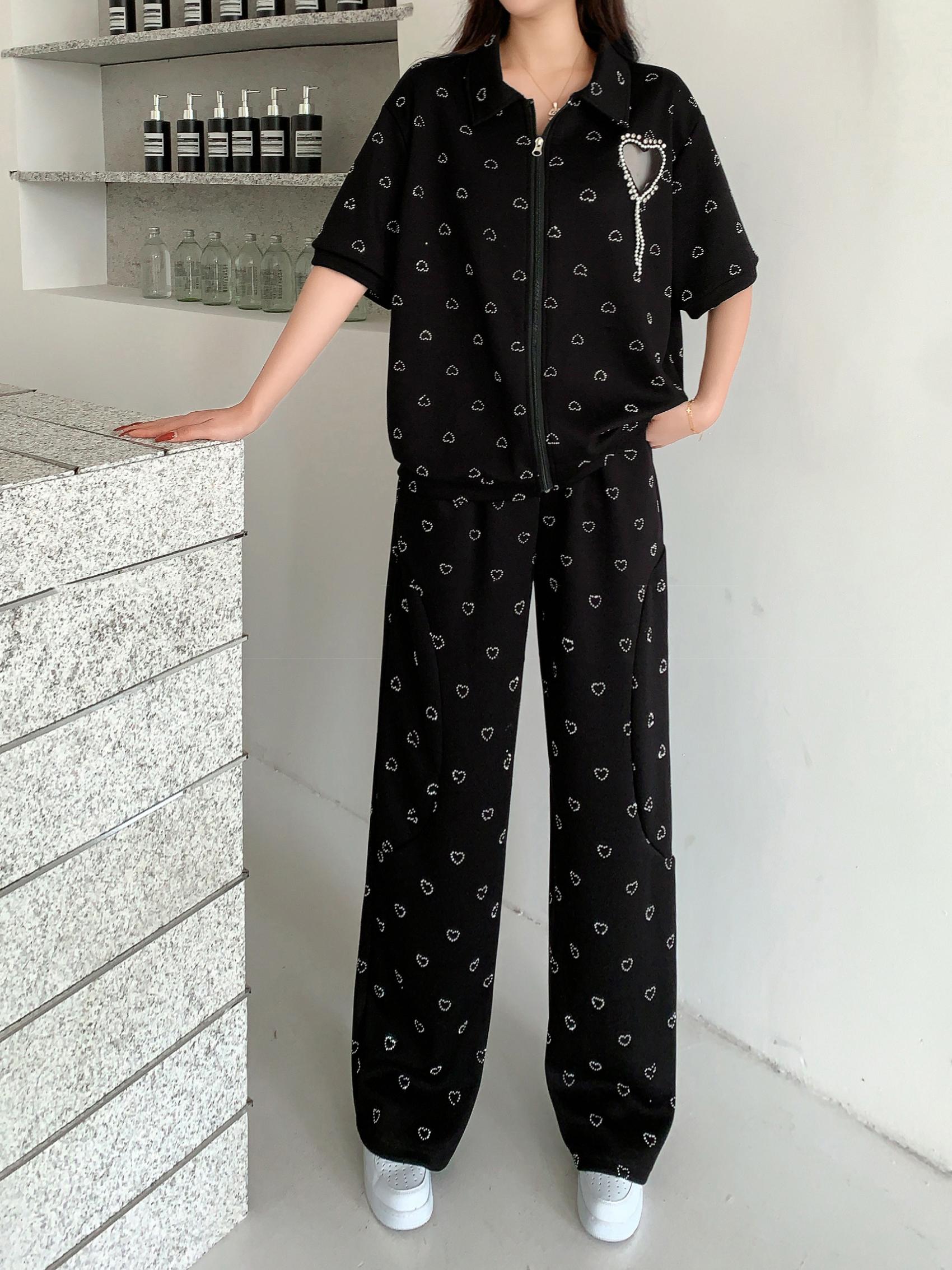 Cutie in Co-ord: Power with a Heart Full of Style"