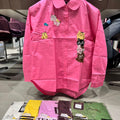 Cotton embroidered shirt