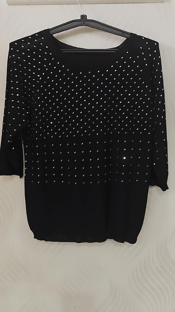 Party wear studded top