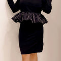 Black chic dress