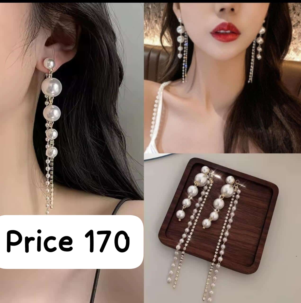 Chic Pearl Dangler Earrings - Glam Up Your Look