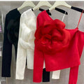 Stylish flower top
