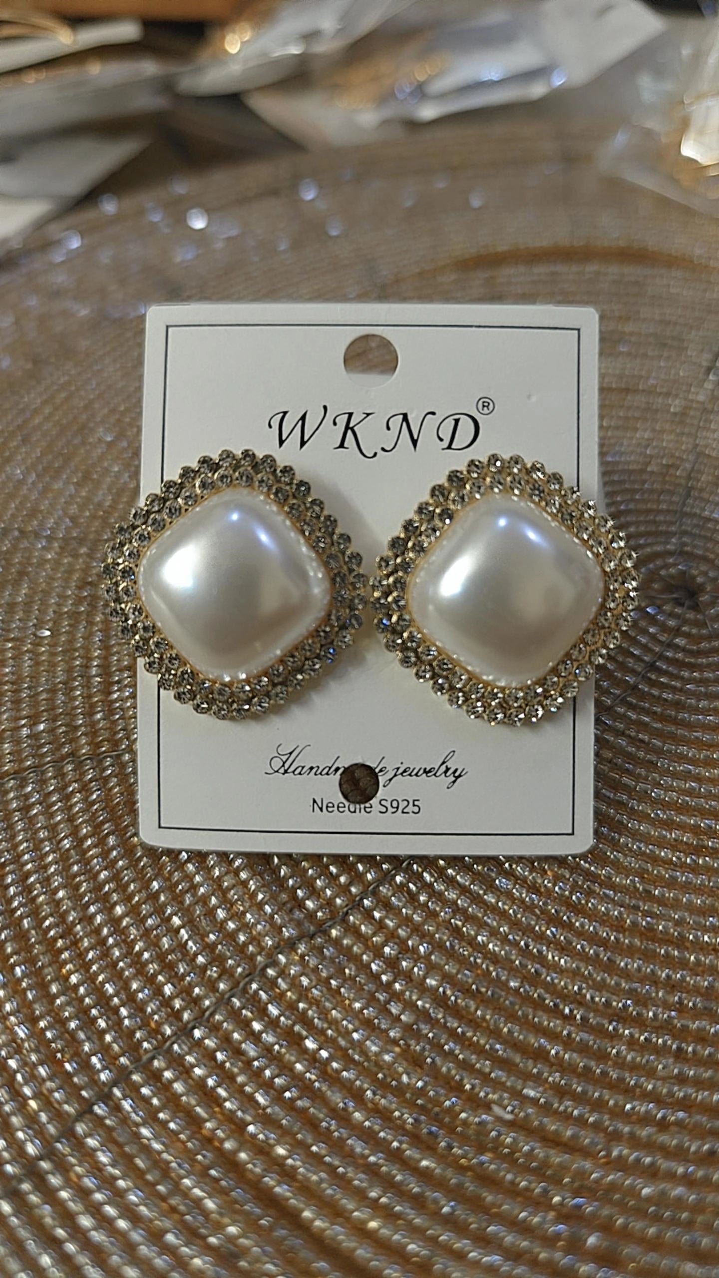 Royal Pearl Statement earring