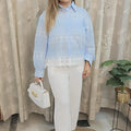 Premium cotton embroidery shirts