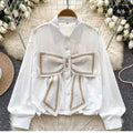 Statement Bow Shirts - Bold, Chic, and Unique!"