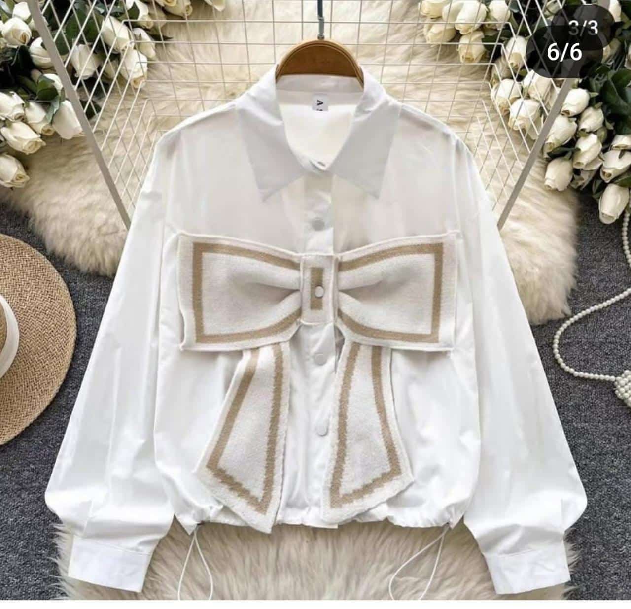 Statement Bow Shirts - Bold, Chic, and Unique!"