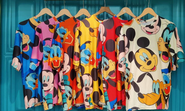 Disney multicolour baggy tshirts