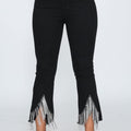 Bottom Jarkan diamond fringes pant