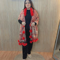 Premium Kashmiri Pom-Pom Stole
