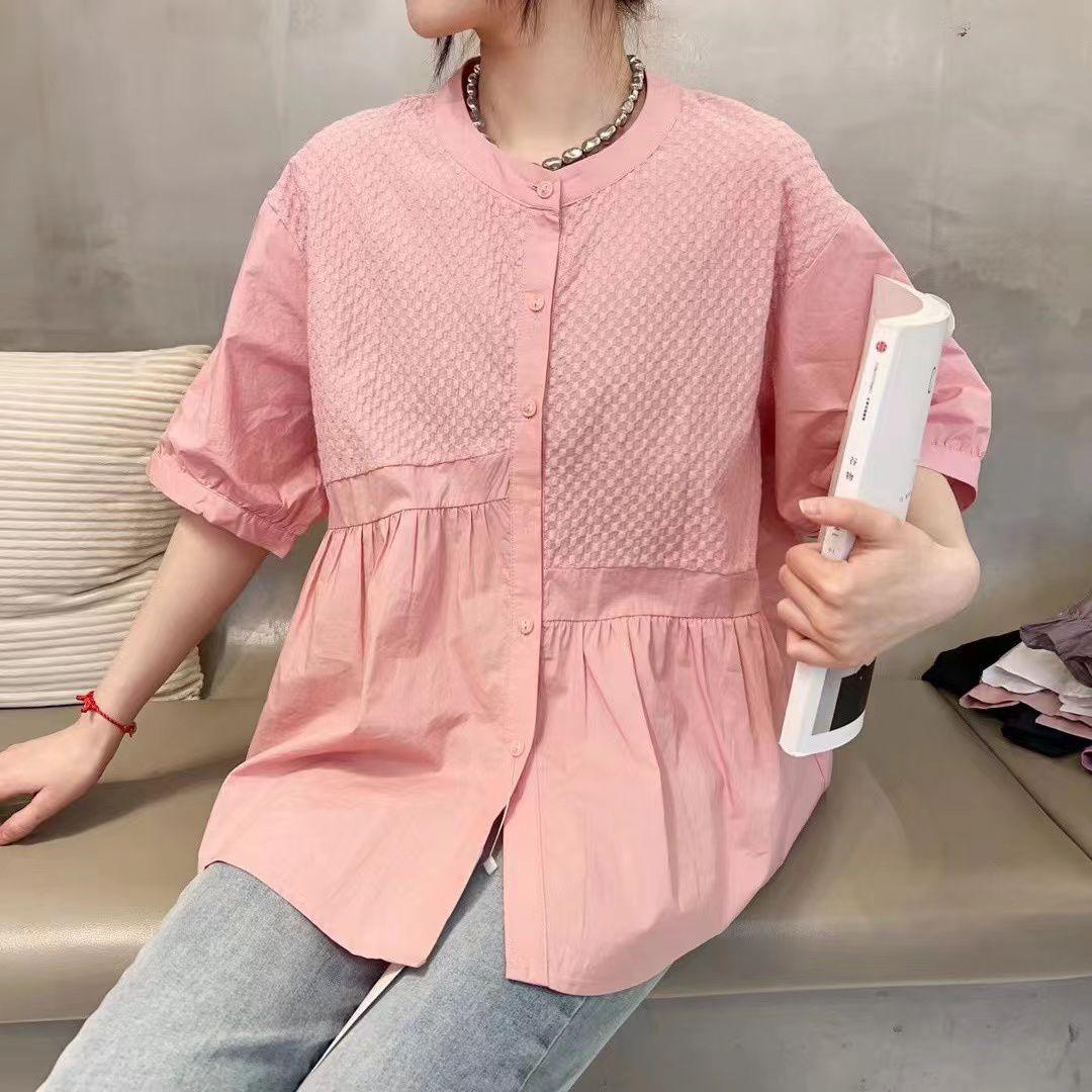 "Breezy Elegance: Self-Designed Summer Shirts"