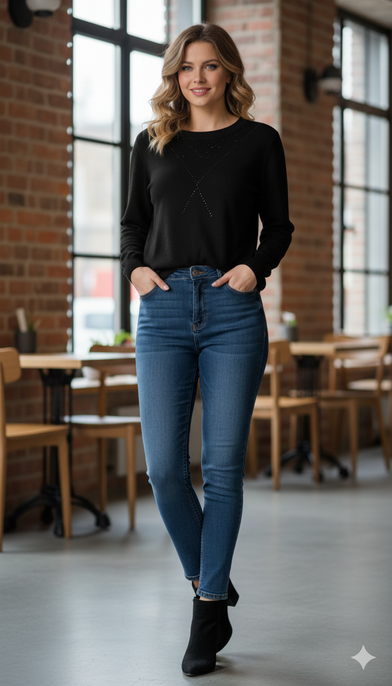 Winter Glow Solid Top