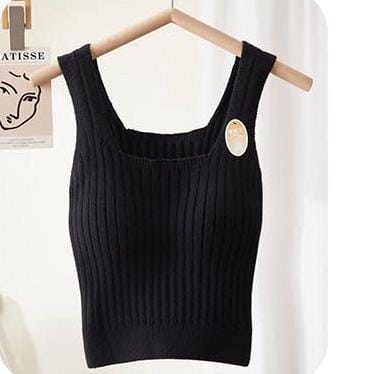 Winter wollen paded bustier