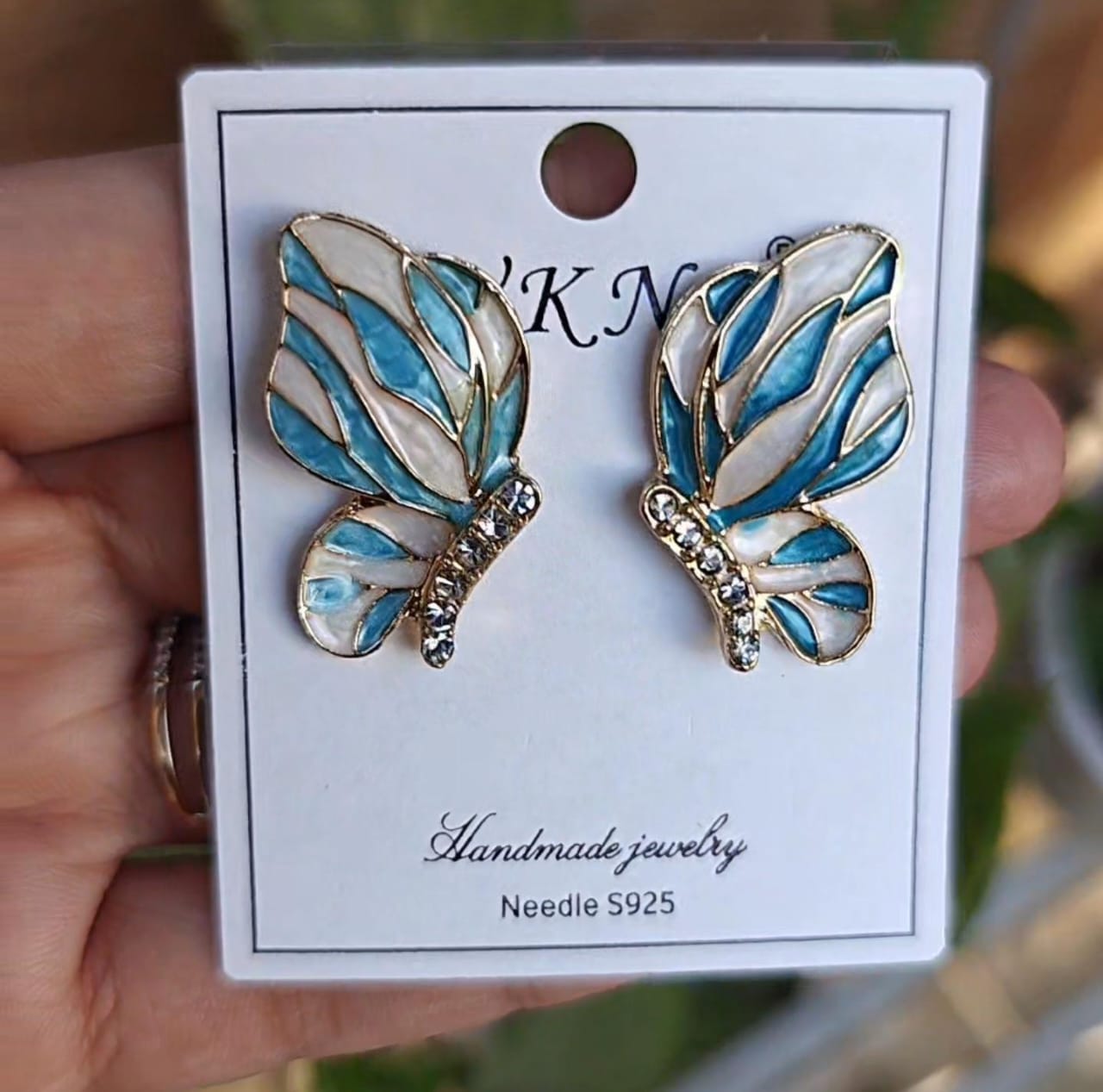 Elegant handmade  Butterfly Earrings