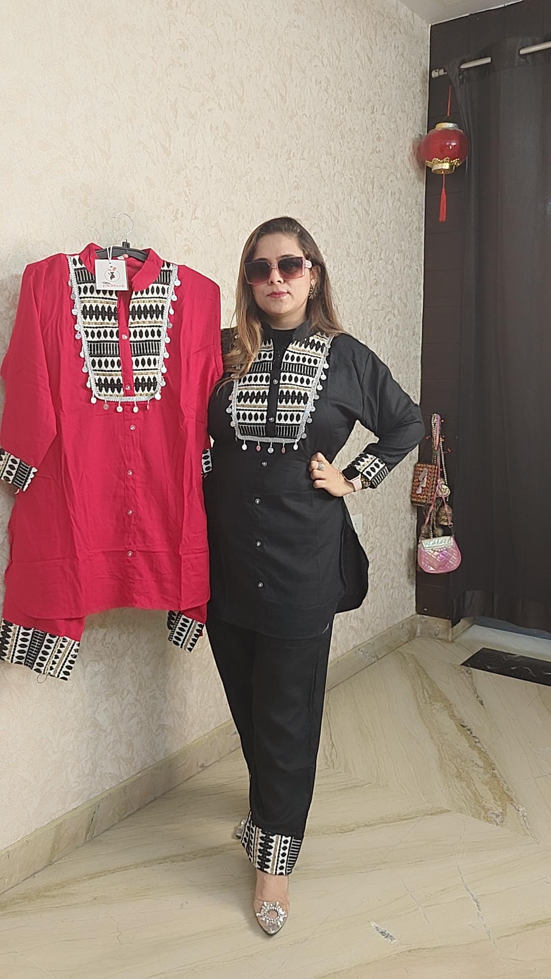 Ethnic  cotton  cordsets