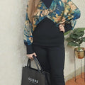 Flattering Fit: Solid Wide Waistband Jeggings