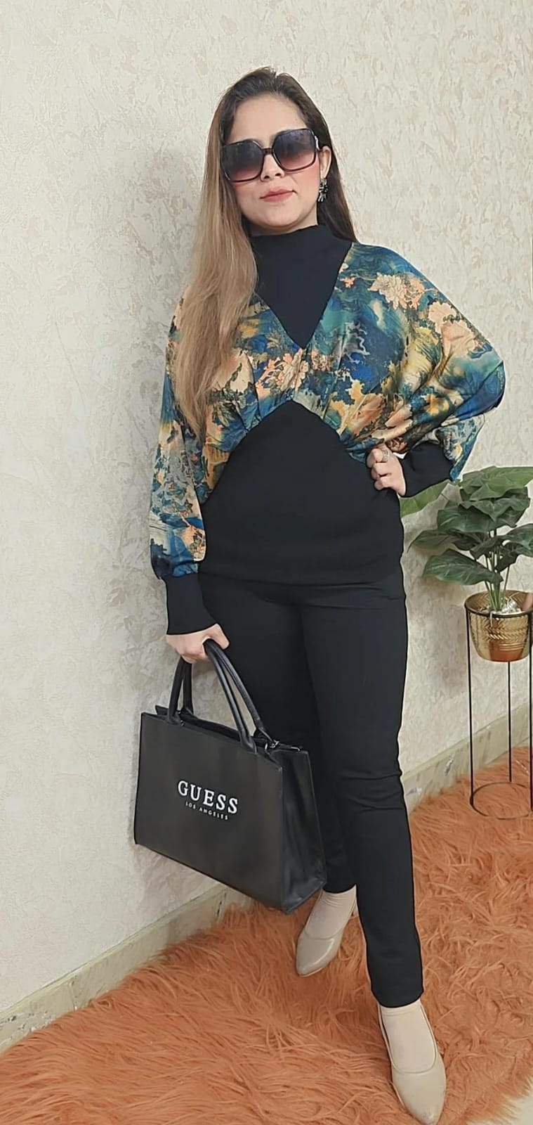 Flattering Fit: Solid Wide Waistband Jeggings