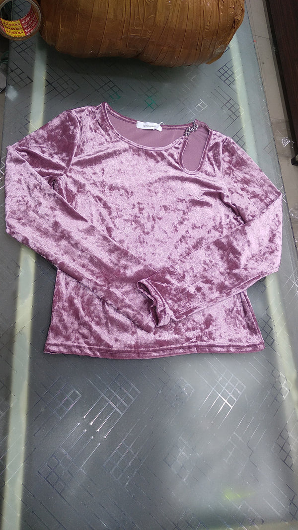 Velvet top free size