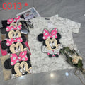 Adorable Minnie Mouse Tees: Cute and Chic in Trendy Tie-Dye Shades!