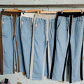 Denim elasticated pant