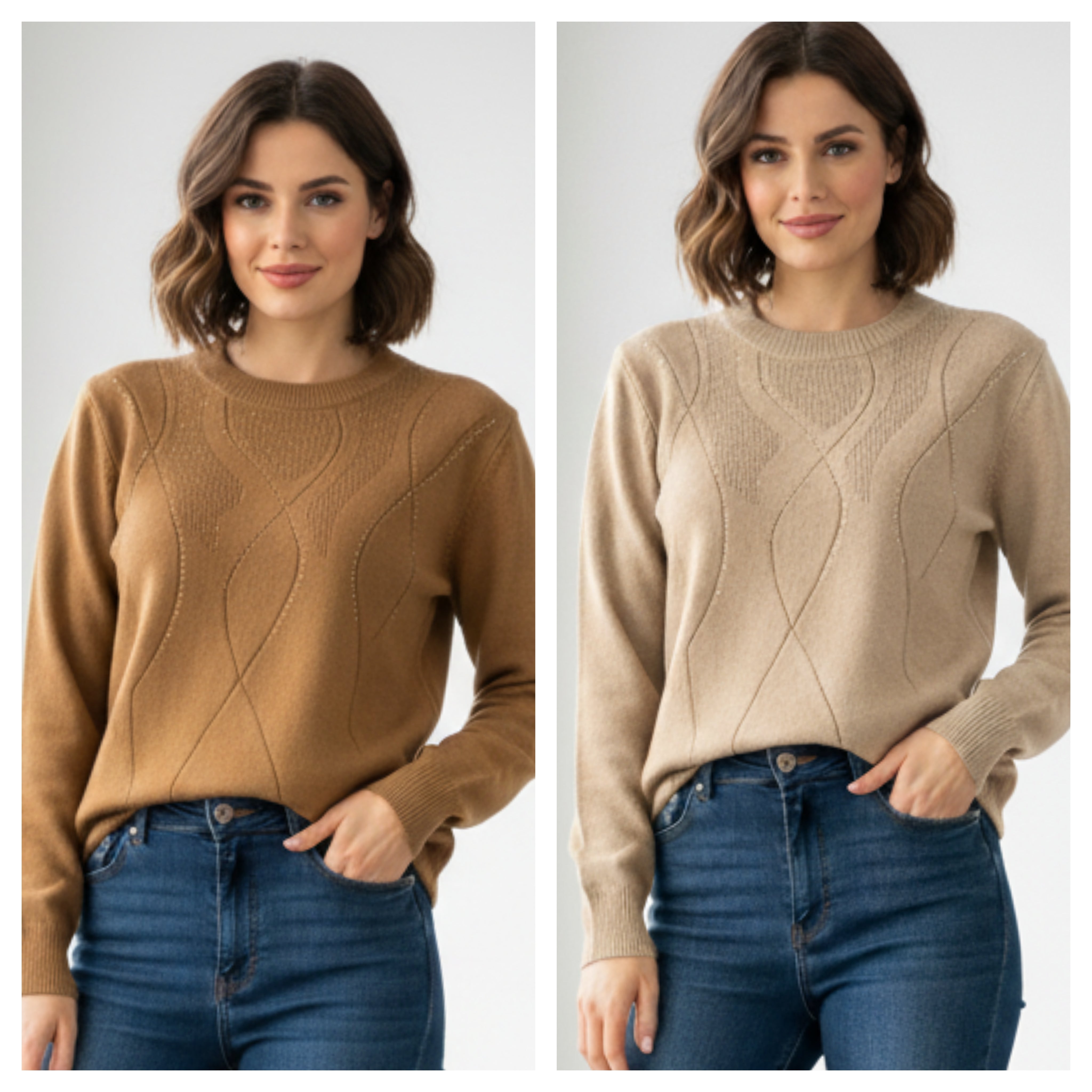 Soft Touch Knitted Sweater – Winter Collection