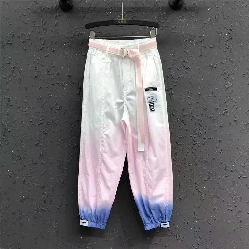 Fashion Cotton jogger with belt