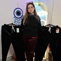 "Velvet Comfort: Stretchable Waist Lounge Pants"