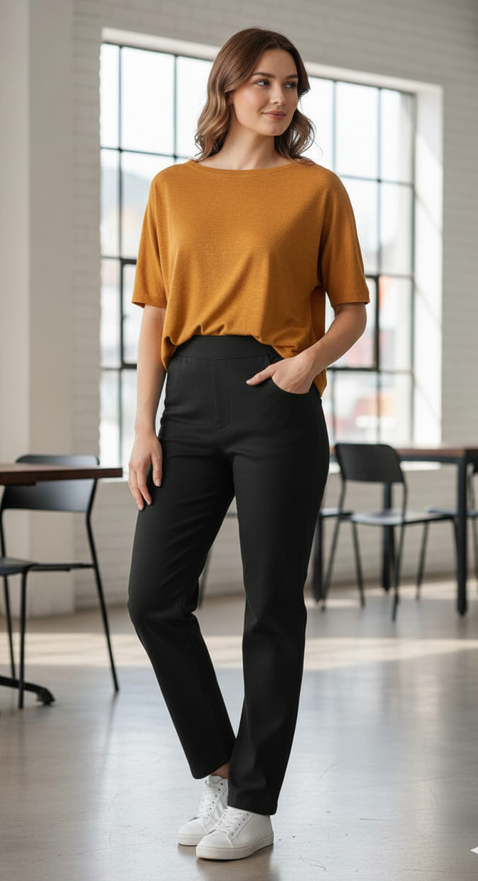 Effortless tummy tucker everyday denim