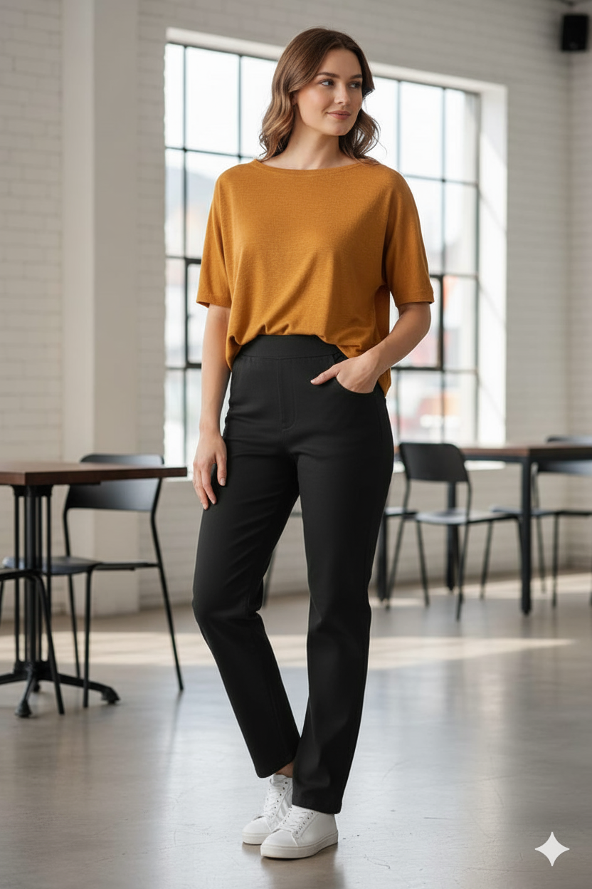 Effortless tummy tucker everyday denim