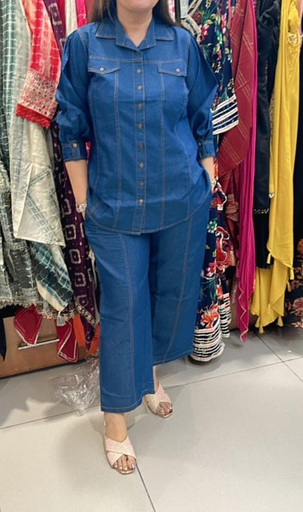 Denim cordset
