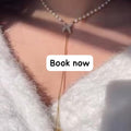 Butterfly Elegance Pearl Necklace