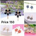 Colorful Bloom Drop Earrings – Floral Charm