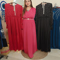 "Pearl Elegance: Timeless Gowns for a Graceful Look!"
