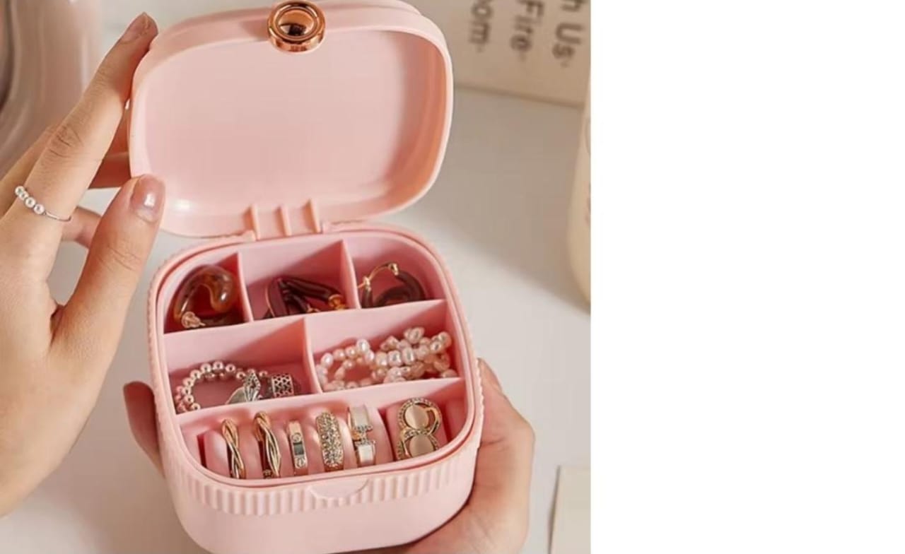 Elegant Travel-Friendly Mini Jewelry Box