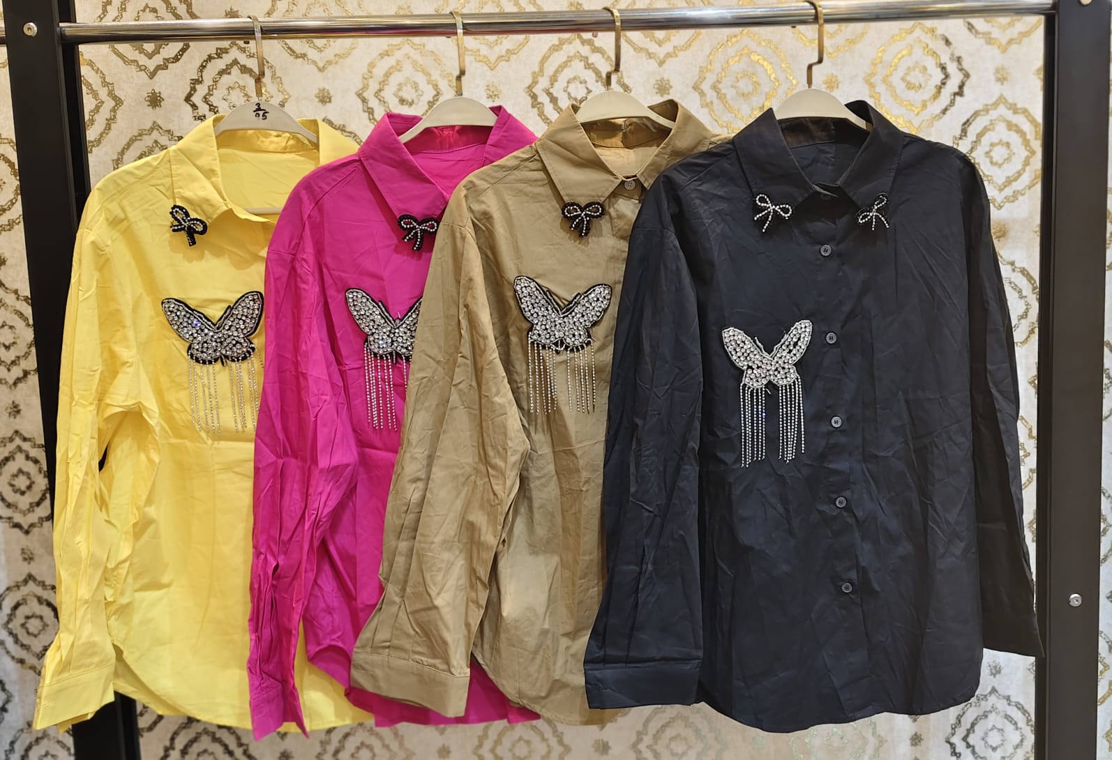 ✨ Butterfly Bling Shirts – New Collection Alert! ✨