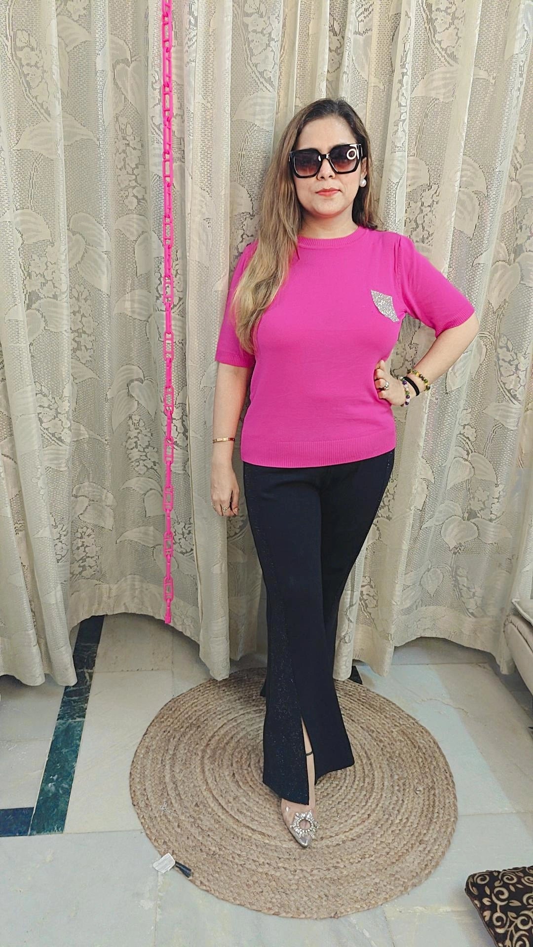 Summer knitted top