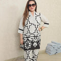 Noir Bloom Coord – Bold Prints, Effortless Style