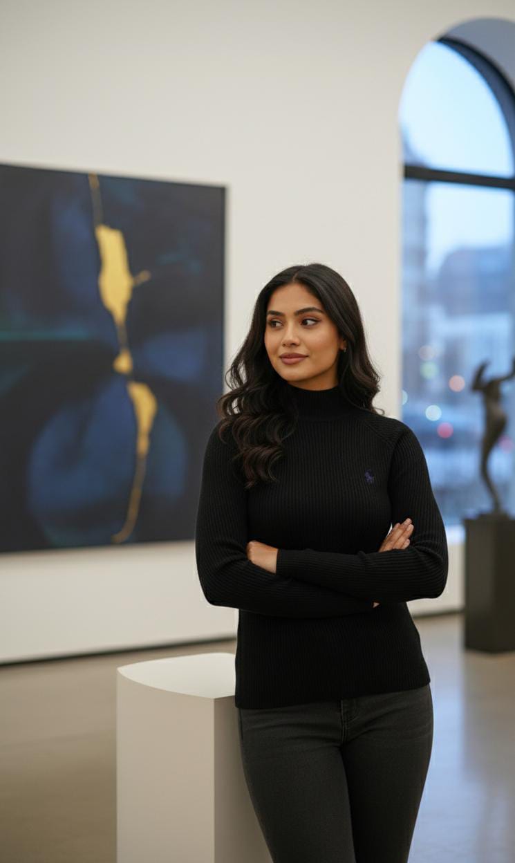 Winter Soft Knit Chic Turtleneck Top