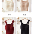 Winter wollen paded bustier
