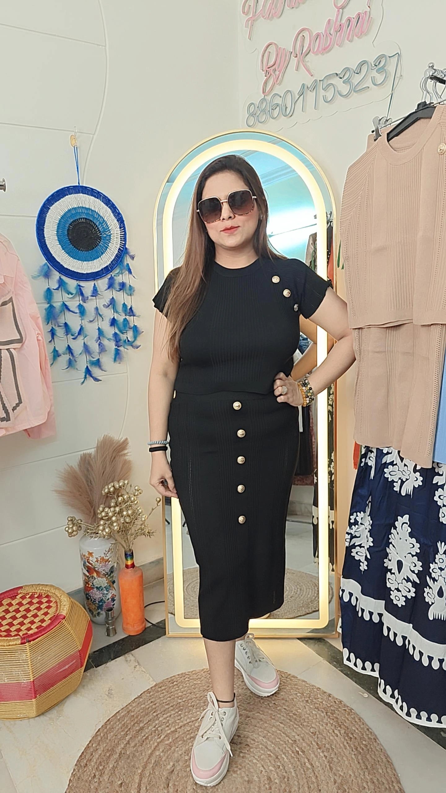 Boss Babe Chic – Knitted Co-ord Perfection