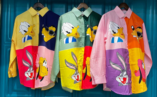 Imported Donald duck  funky shirt