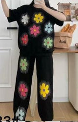 Trendy floral co-ord set for a bold and playful look