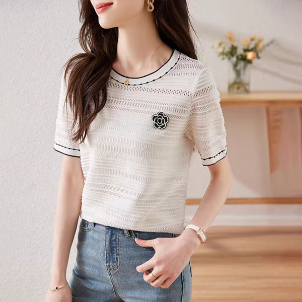 Summer knitted top free size