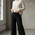 The Ultimate Cozy Wide-Leg Knitted Pant
