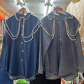 Premium Denim pearl work shirts