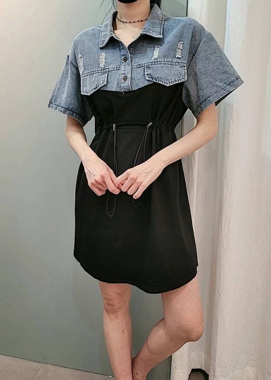 Denim dress